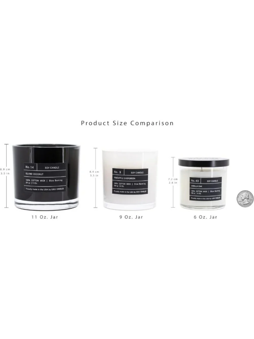 Luxury Scented Soy Candles | Jasmine Oud Sandalwood | Hand Poured 6 Oz 2 Pack
